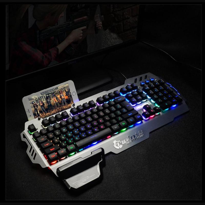 Premium Light Up PC RGB White Gaming Keyboard - Westfield Retailers