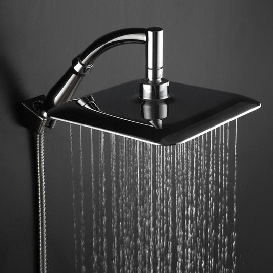 Rainfall Shower Head Square Stainless Steel - Westfield Retailers