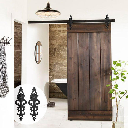 Premium Sliding Barn Door Hardware Kit - Westfield Retailers