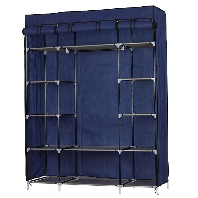 Portable Wardrobe Clothes Closet Heavy Duty Storage Organizer - Westfield Retailers