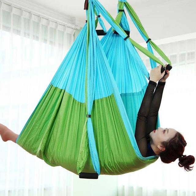 Aerial Yoga Trapeze Body Hammock Swing - Westfield Retailers