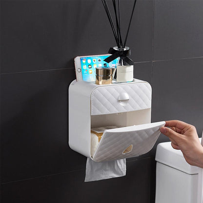 Wall Mounted Toilet Paper Holder With Shelf Storage - Westfield Retailers