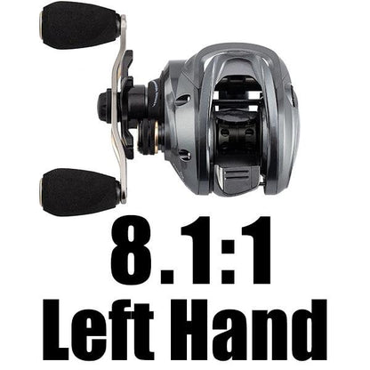 Premium Baitcaster Fisher Reel - Silver - Westfield Retailers