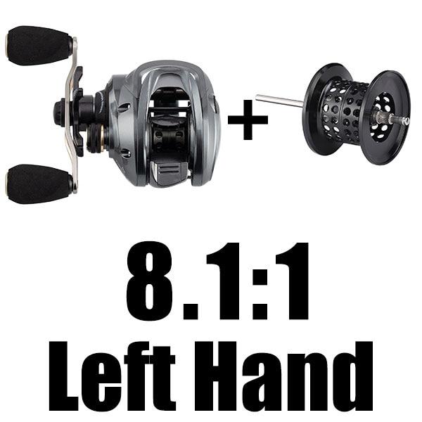 Premium Baitcaster Fisher Reel - Silver - Westfield Retailers