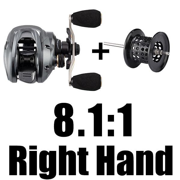 Premium Baitcaster Fisher Reel - Silver - Westfield Retailers