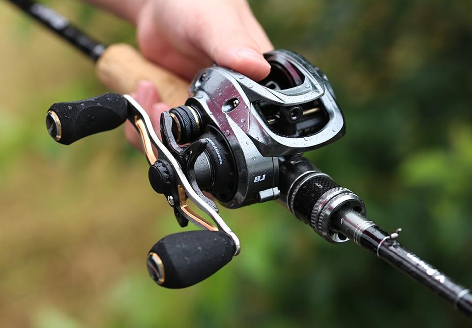 Premium Baitcaster Fisher Reel - Silver - Westfield Retailers