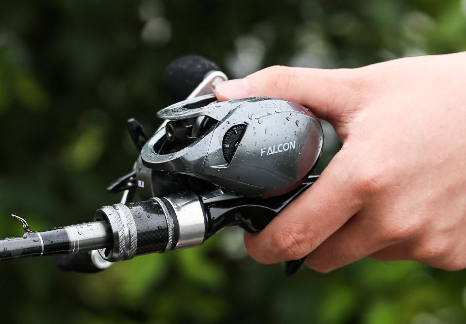 Premium Baitcaster Fisher Reel - Silver - Westfield Retailers