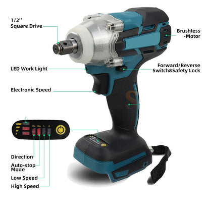 Electric Cordless Battery Impact Wrench - Westfield Retailers