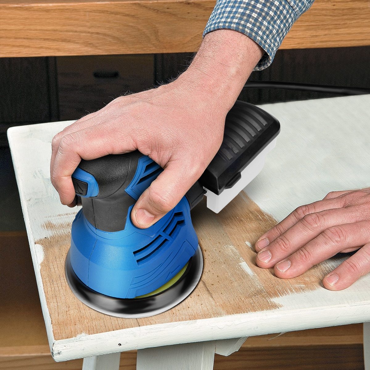 Electric Handheld Orbital Palm Sander Machine - Westfield Retailers