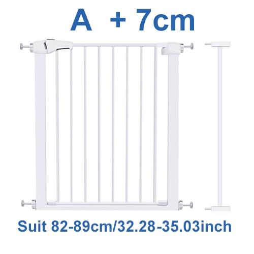 Wide Baby Walk Through Fence Gate With Door Pressure Mounted - Westfield Retailers