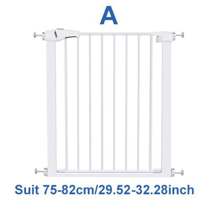 Wide Baby Walk Through Fence Gate With Door Pressure Mounted - Westfield Retailers