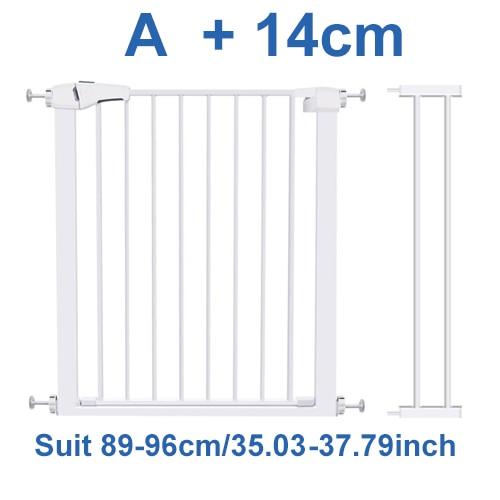 Wide Baby Walk Through Fence Gate With Door Pressure Mounted - Westfield Retailers