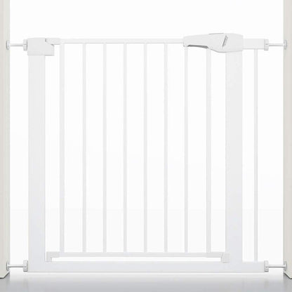 Wide Baby Walk Through Fence Gate With Door Pressure Mounted - Westfield Retailers