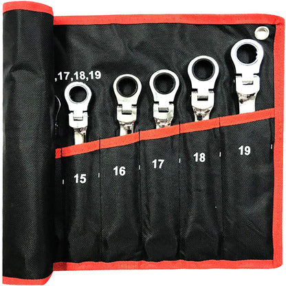 Flex Head Ratcheting Metric Wrench Set - Westfield Retailers