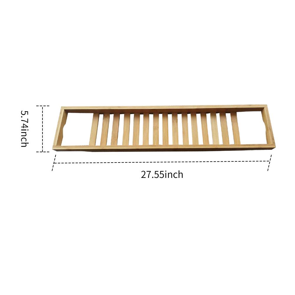 Wooden Bathtub Caddy Bamboo Tray - Westfield Retailers