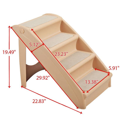 Heavy Duty Foldable Pet Stair Steps Ramp - Westfield Retailers