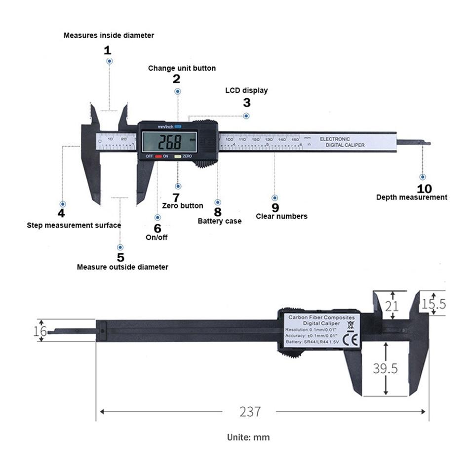 Digital Micrometer Measuring Caliper - Westfield Retailers