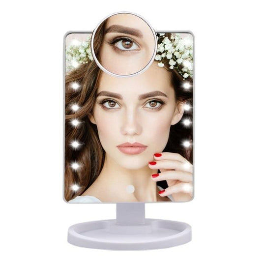 Lighted Magnifying Makeup Mirror Countertop Vanity 10X - Westfield Retailers