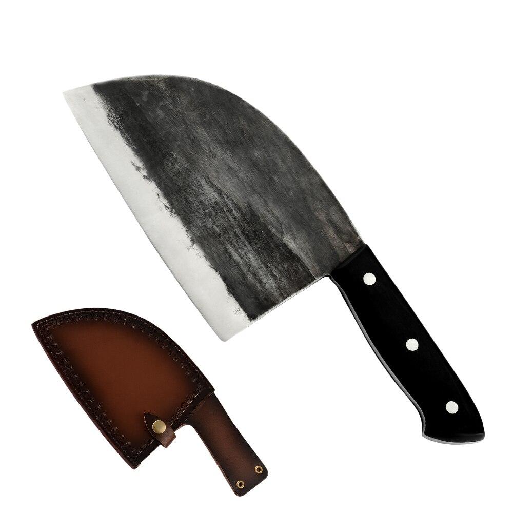 Hand Forged Serbian Meat & Vegetable Cleaver Knife - Westfield Retailers