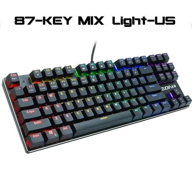 Rainbow RGB Mechanical Gaming Keyboard For PC - Westfield Retailers