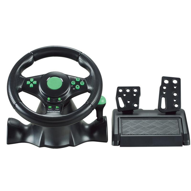 Racing Simulator Cockpit Steering Wheel Set - Westfield Retailers