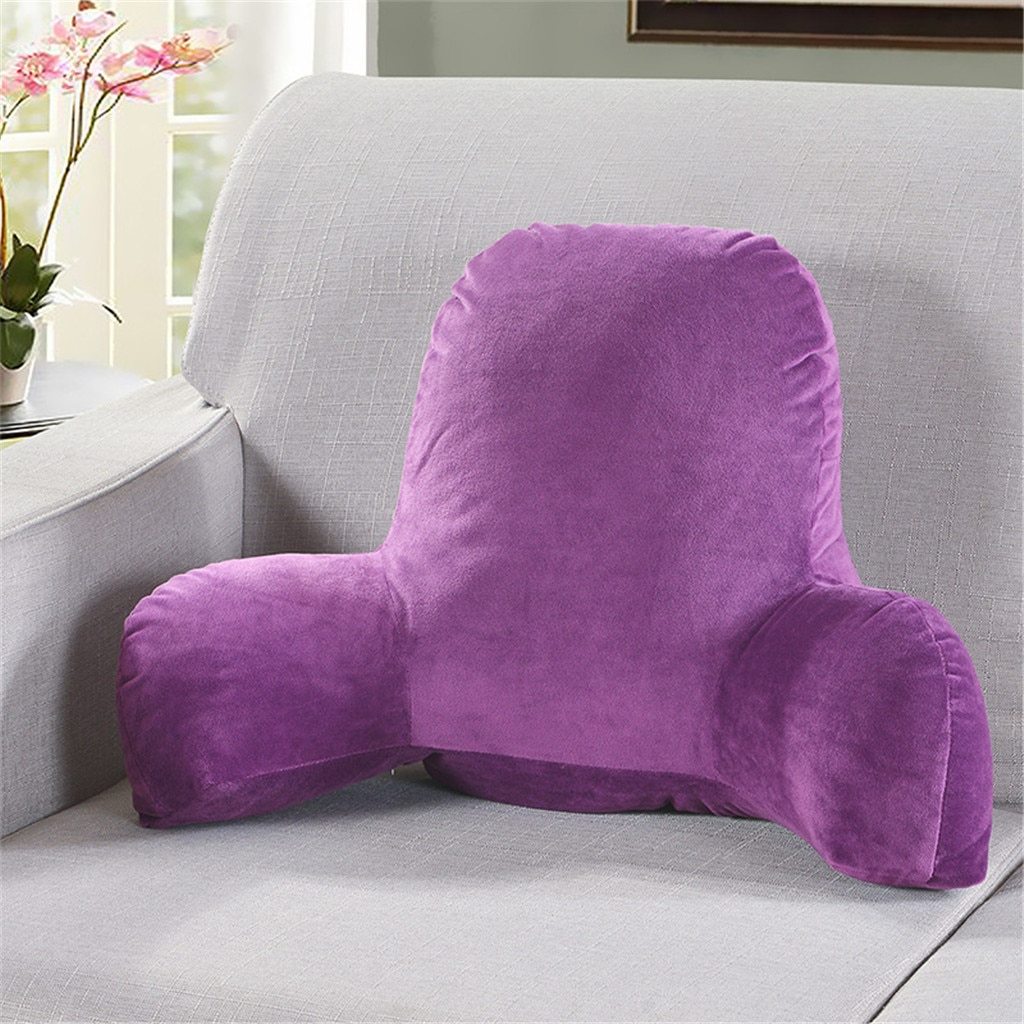 Premium Reading Bedrest Sit Up Pillow With Arms - Westfield Retailers