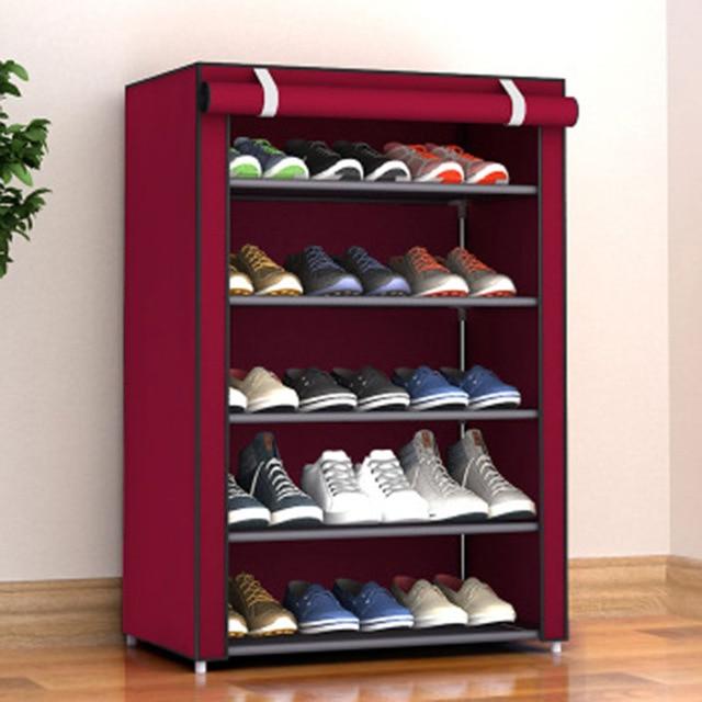 Spacious Shoe Storage Cabinet Organizer Cubby Stackable Rack - Westfield Retailers