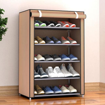 Spacious Shoe Storage Cabinet Organizer Cubby Stackable Rack - Westfield Retailers