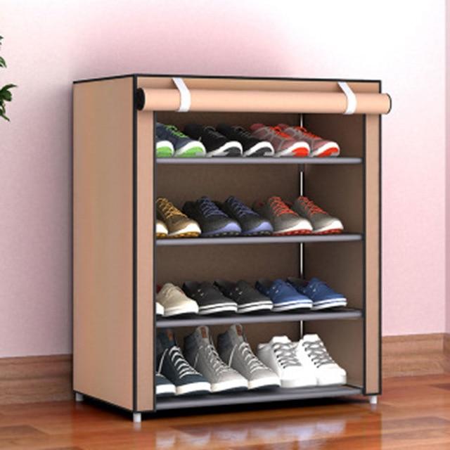 Spacious Shoe Storage Cabinet Organizer Cubby Stackable Rack - Westfield Retailers