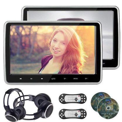 Premium Car Headrest DVD Player Monitor TV System - Westfield Retailers