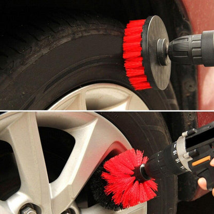 Premium Drill Cleaning Scrub Brush Power Scrubber Attachment Kit - Westfield Retailers