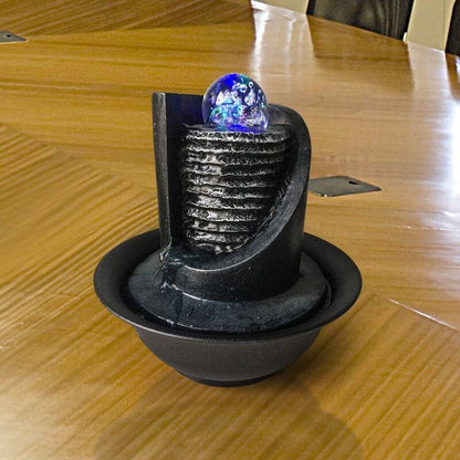 Resin Indoor Tabletop Water Fountain For Desktop - Westfield Retailers