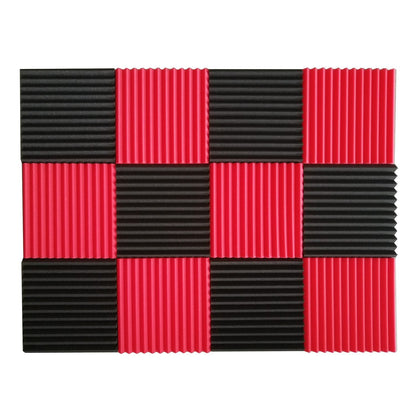 Soundproof Acoustic Studio Foam Wall Panels 12pcs - Westfield Retailers