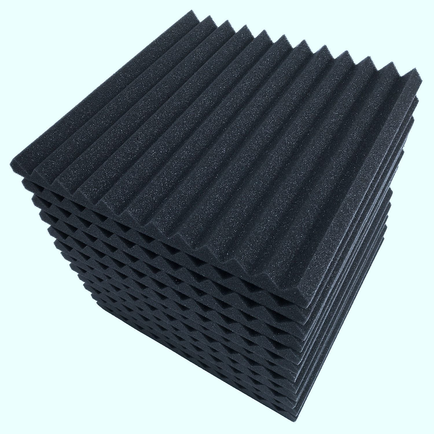 Soundproof Acoustic Studio Foam Wall Panels 12pcs - Westfield Retailers