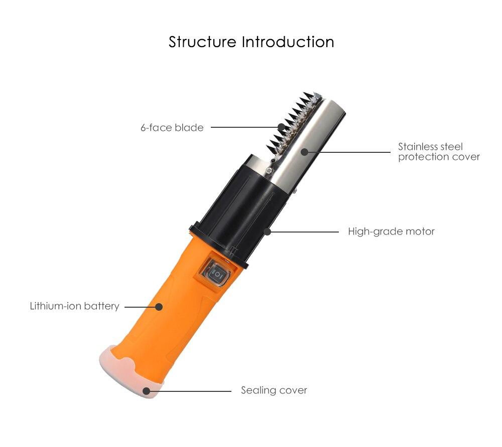 Premium Electric Fish Scaler Tool - Westfield Retailers