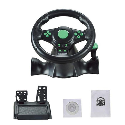 Racing Simulator Cockpit Steering Wheel Set - Westfield Retailers