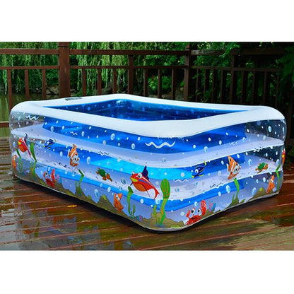 Inflatable Blow Up Above Ground Plastic Swimming Pool - Westfield Retailers