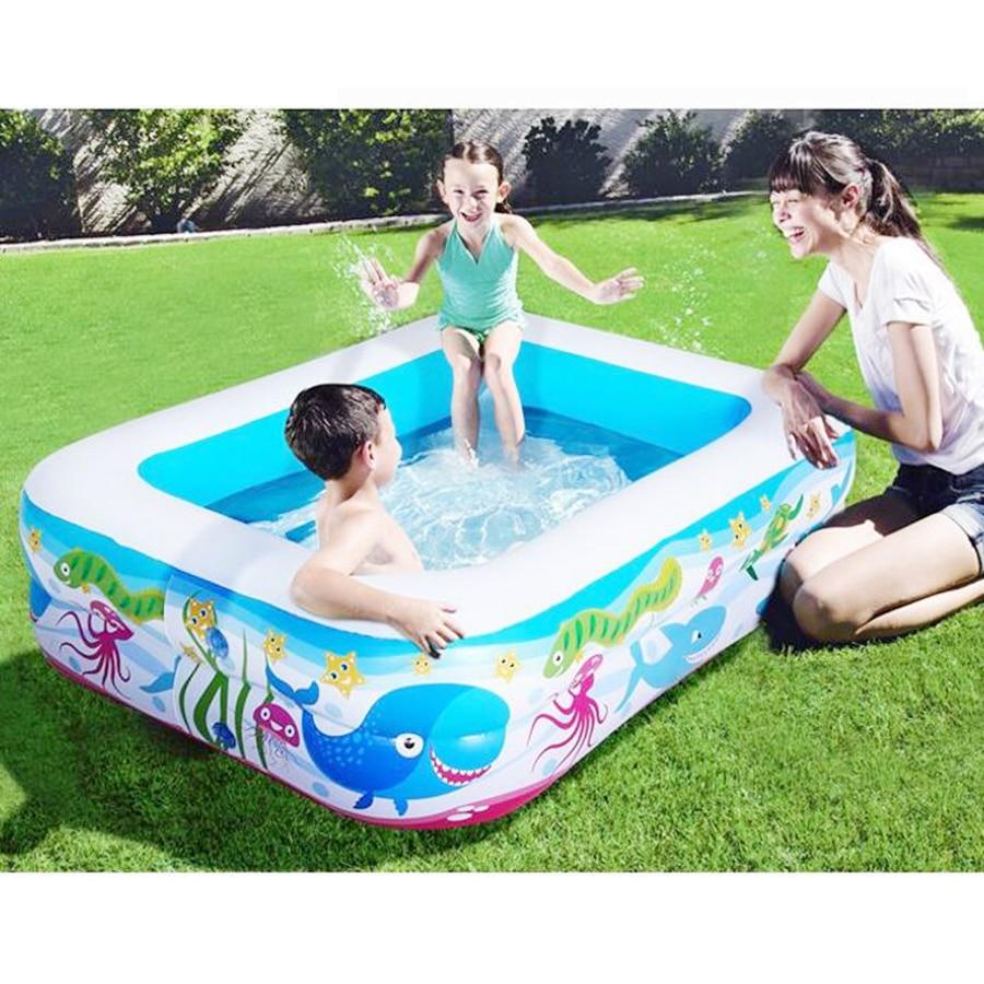 Inflatable Blow Up Above Ground Plastic Swimming Pool - Westfield Retailers