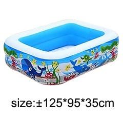 Inflatable Blow Up Above Ground Plastic Swimming Pool - Westfield Retailers