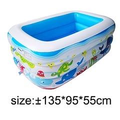 Inflatable Blow Up Above Ground Plastic Swimming Pool - Westfield Retailers