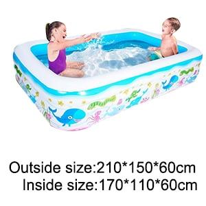 Inflatable Blow Up Above Ground Plastic Swimming Pool - Westfield Retailers