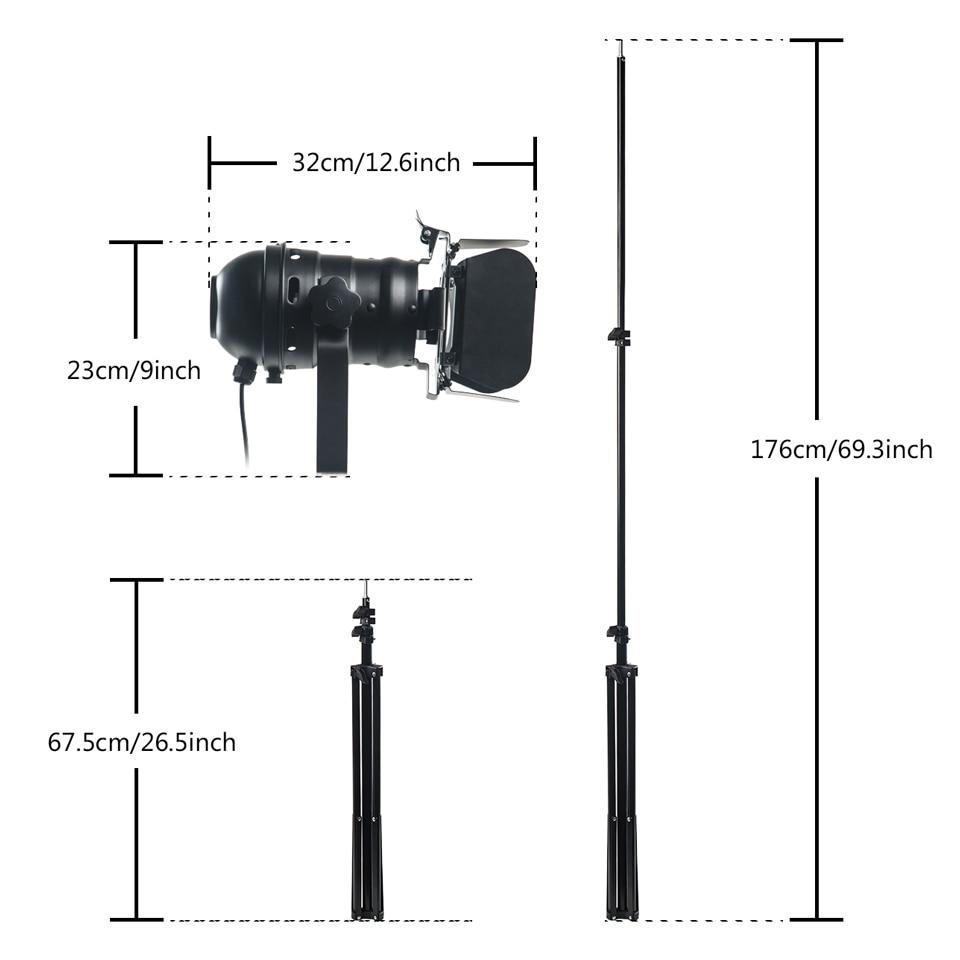 Adjustable Industrial Spotlight Work Floor Lamp - Westfield Retailers