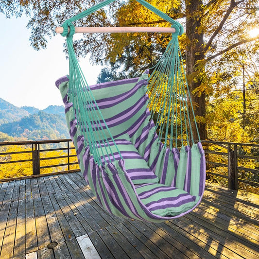 Premium Hanging Hammock Indoor Outdoor Ceiling Swing Chair - Westfield Retailers