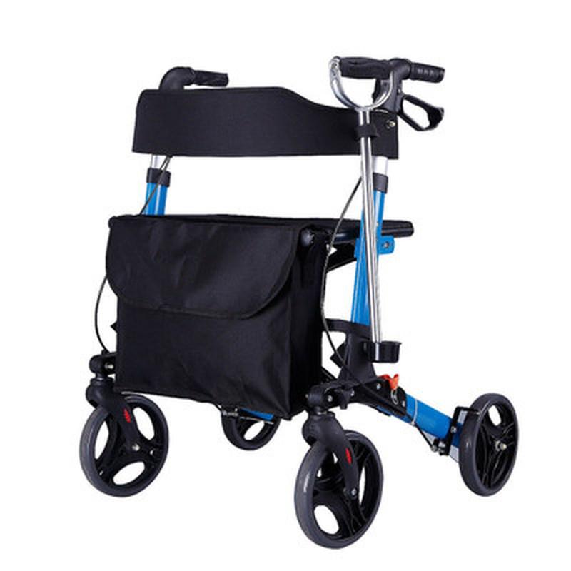 Heavy Duty Rolling 4 Wheeled Walker With Seat And Brakes - Westfield Retailers