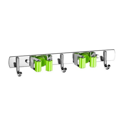 Heavy Duty Broom And Mop Holder Storage Rack Hook - Westfield Retailers