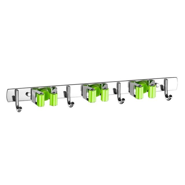 Heavy Duty Broom And Mop Holder Storage Rack Hook - Westfield Retailers