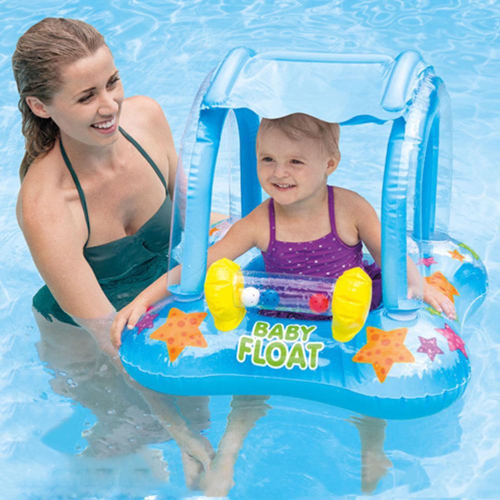 Toddler Swimming Pool Float With Canopy - Westfield Retailers