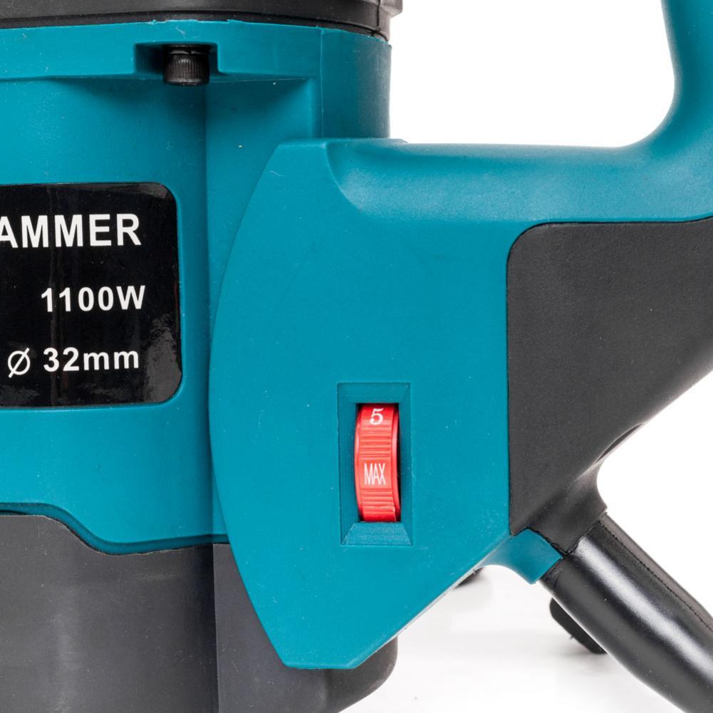 Heavy Duty Electric Rotary Hammer Drill 1100W - Westfield Retailers