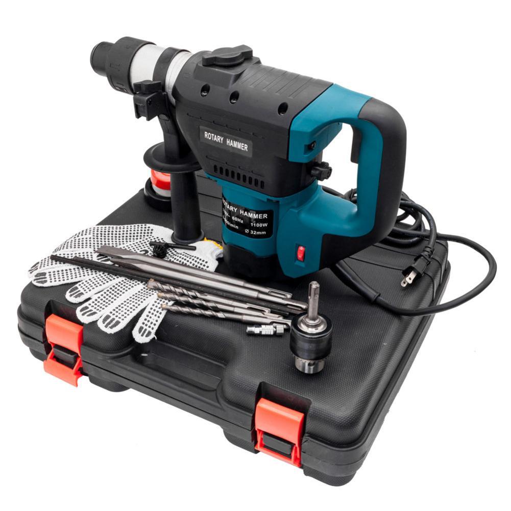 Heavy Duty Electric Rotary Hammer Drill 1100W - Westfield Retailers