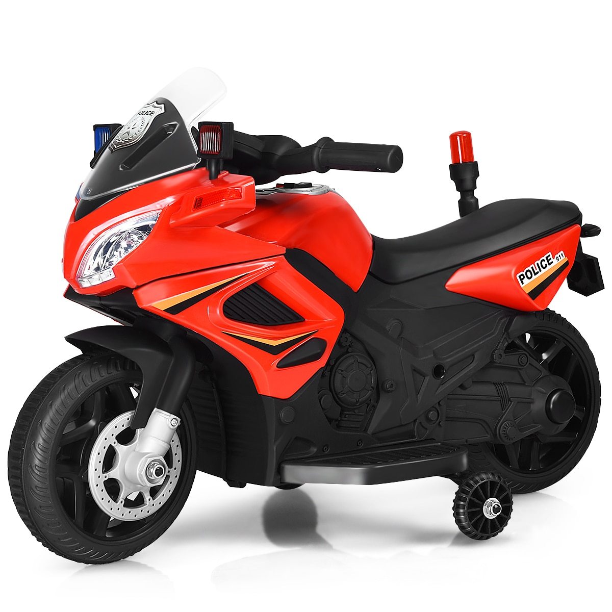 Kids Small Ride On Electric Police Motorcycle Bike - Westfield Retailers